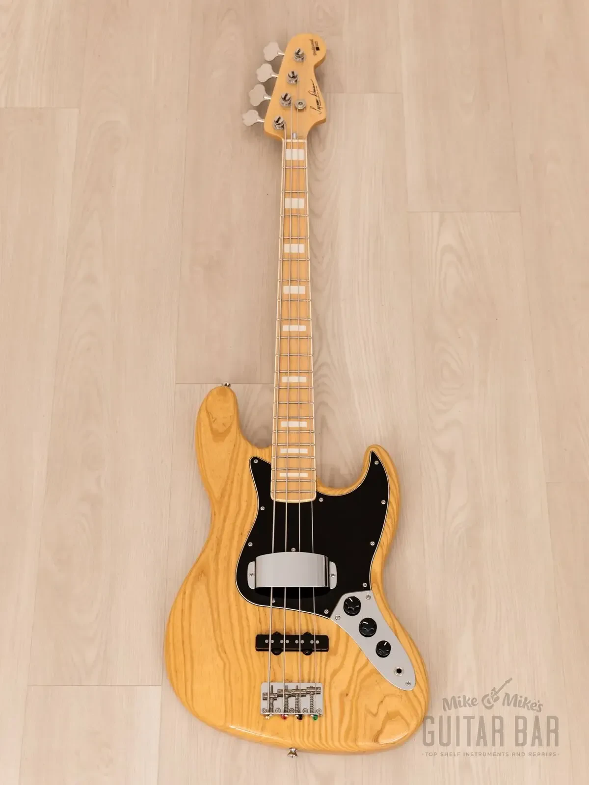 Бас-гитара Seymour Duncan DJ-110M Traditional Jazz Bass JJ Natural Ash w/gigbag Japan 2000s