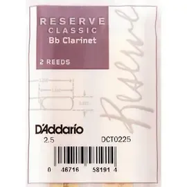 Трость для кларнета Bb Rico Reserve Classic DCT0225