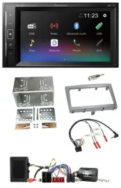 Pioneer DAB Lenkrad 2DIN Bluetooth USB Autoradio für Porsche 911 Boxster Cayman