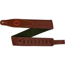 Ремень для гитары Levy's MGS80CS Padded Garment Leather Guitar Strap Brown