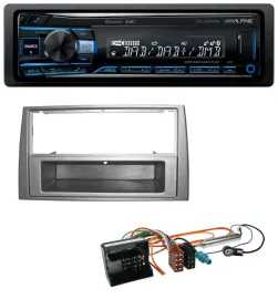 Alpine USB Bluetooth DAB MP3 Autoradio für Peugeot 308 07-09 dunkelsilber