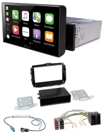 Pioneer Bluetooth MP3 DAB USB Autoradio für Alfa Giulietta ab 2013 ISO piano-sch