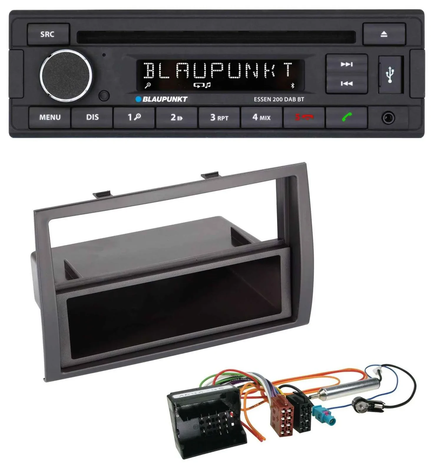 Blaupunkt USB MP3 Bluetooth DAB CD Autoradio für Citroen Jumper 2006-2011 Quadlo