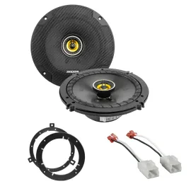 2007-2018 Jeep Wrangler JK Kicker Knee Panel Factory Speaker Replacement Package
