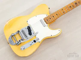 1968 Fender Telecaster Vintage Guitar Blonde w/ Bigsby, Case
