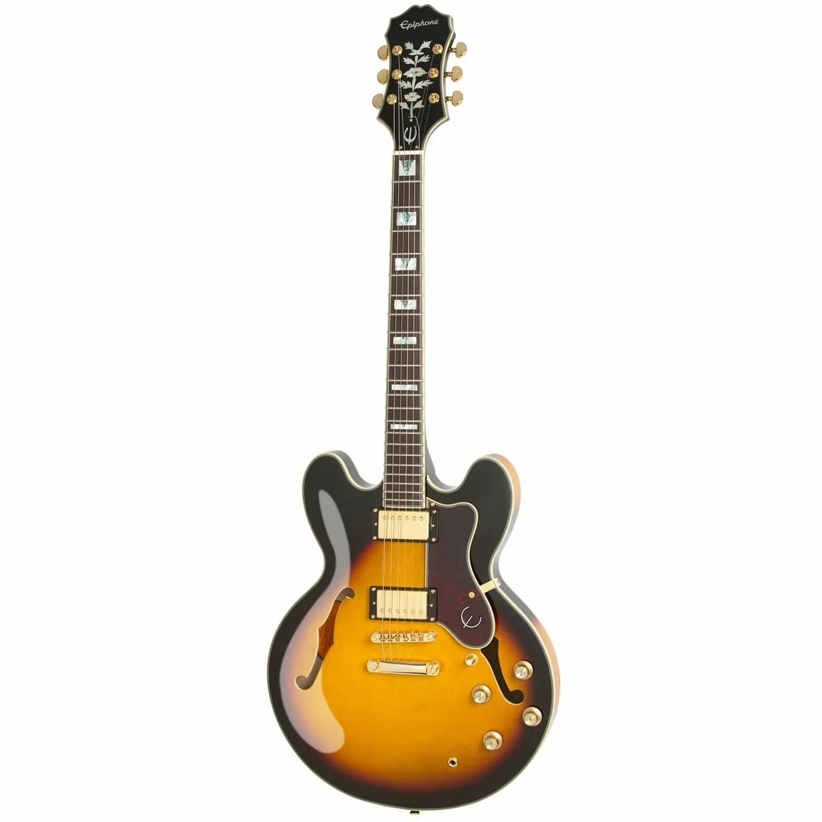 Электрогитара полуакустическая Epiphone Sheraton II Pro Vintage Sunburst