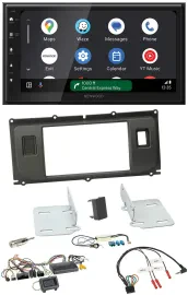 Kenwood DAB Bluetooth USB Lenkrad 2DIN Autoradio für Land Rover Evoque Blindstop