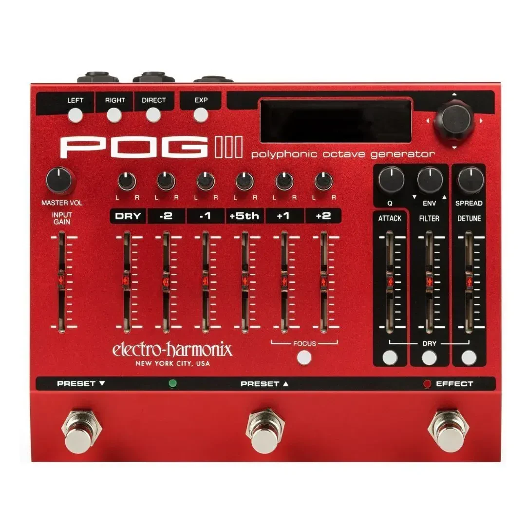 Педаль эффектов для электрогитары Electro-Harmonix POG3 Polyphonic Octave Generator