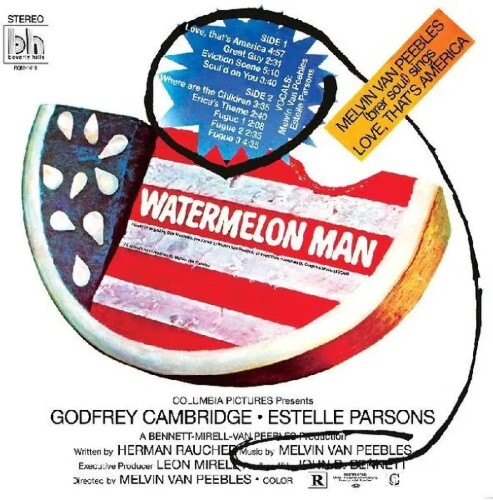 Виниловая пластинка Melvin Van Peebles – Watermelon Man (Original Soundtrack) (Релиз 2022) Sealed