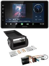 Kenwood MP3 Bluetooth USB DAB Autoradio für Citroen Nemo Peugeot Bipper ab 2008