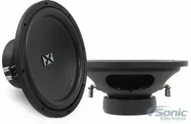 2) NVX NSW124v2 12" 350W RMS N-Series V2 Dual 4-Ohm Car Audio Subwoofers