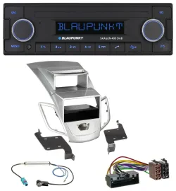 Blaupunkt DAB USB Bluetooth MP3 Autoradio für Ford Fiesta Display 10-17 silber