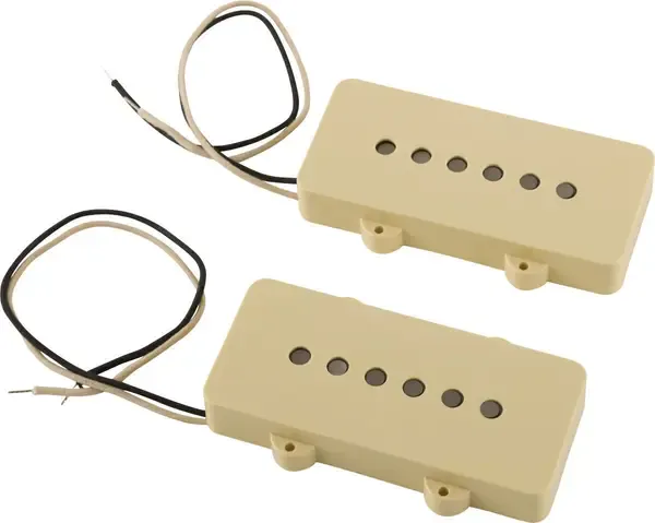 Комплект звукоснимателей для электрогитары Fender J Mascis Signature Jazzmaster Electric Guitar Pickup Set, Aged White