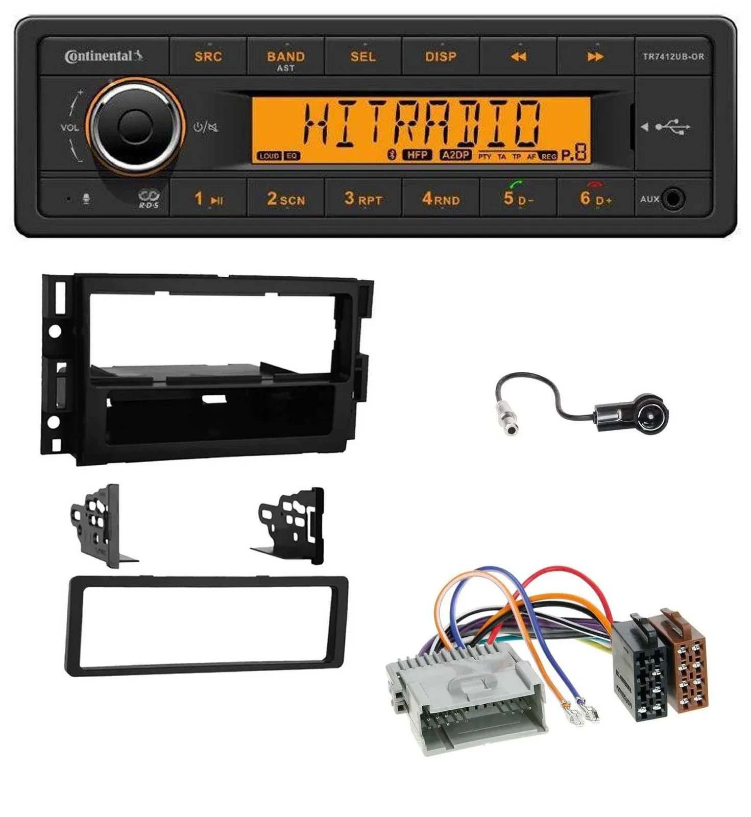 Continental MP3 Bluetooth AUX USB Autoradio für Buick Enclave 2008-2012 Lucerne