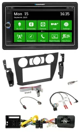 Blaupunkt Bluetooth 2DIN Lenkrad DAB USB TMC Navigation für BMW 3-er 2005-2013 m