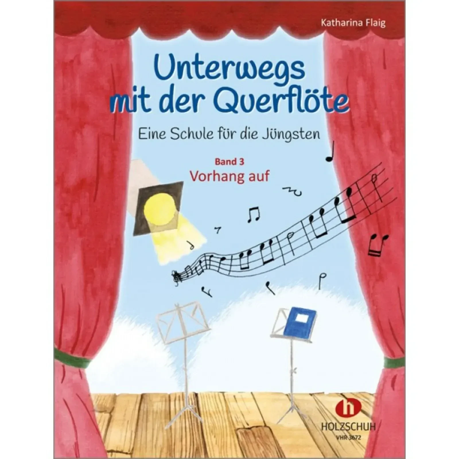 Учебное пособие Holzschuh Verlag Unterwegs mit der Querflöte 3