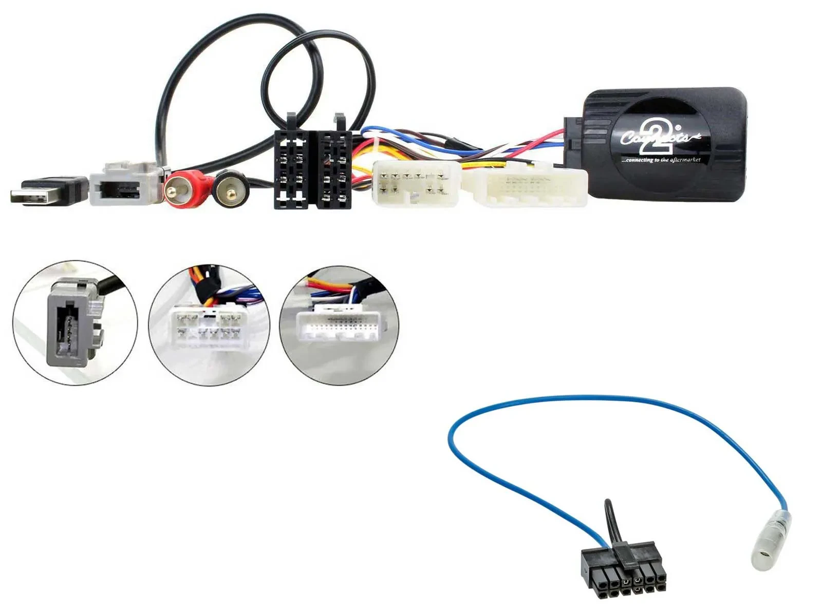 Connects2 Lenkradadapter für Toyota Aygo ab 2014 Kenwood 42-TY-706