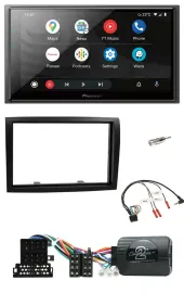 Pioneer USB 2DIN DAB Lenkrad Bluetooth Autoradio für Citroen Jumper 2008-2011