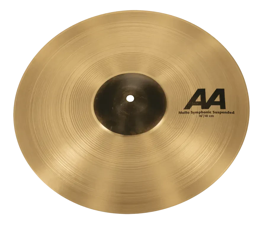 Тарелка оркестровая Sabian 16" AA Molto Symphonic Suspended