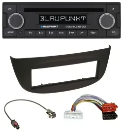 Blaupunkt MP3 Bluetooth DAB CD USB Autoradio für Renault Twingo ab 2015 schwarz