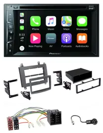Pioneer MP3 USB DVD Bluetooth DAB 2DIN Autoradio für Cadillac CTS 2003-2007 SRX