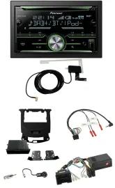 Pioneer CD USB Lenkrad Bluetooth 2DIN DAB Autoradio für Chevrolet Cruze ab 2016