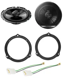 Pioneer 3-Wege 300Watt 16,5cm Lautsprecher für Ford Mondeo ab 07 Hecktür Auto Bo