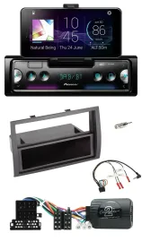 Автомагнитола Pioneer для Citroen Jumper 2008–2011 Bluetooth, DAB, USB, с поддержкой кнопок на руле