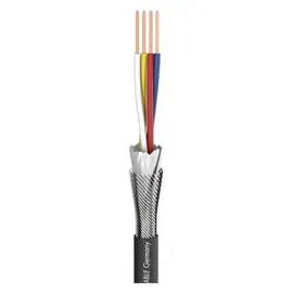 DMX-кабель Sommer Cable 520-0141 SC-Semicolon 4 AES/EBU Black 100м