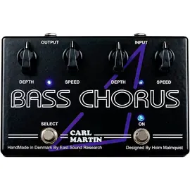 Педаль эффектов для бас-гитары Carl Martin BassChorus Effects Pedal Black