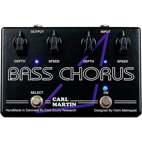 Педаль эффектов для бас-гитары Carl Martin BassChorus Effects Pedal Black