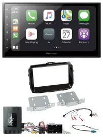 Автомагнитола для Alfa Romeo Giulietta (2014–2021) Pioneer 2DIN, Bluetooth, DAB, USB, поддержка управления с руля