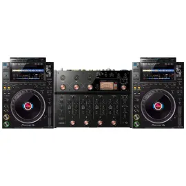 AlphaTheta euphonia Professional FX Rotary DJ Club Mixer w CDJ-3000 Pair