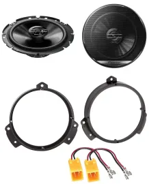 Pioneer 300Watt 2-Wege 16,5cm Lautsprecher für Subaru Forester 2015 Hecktüren Au