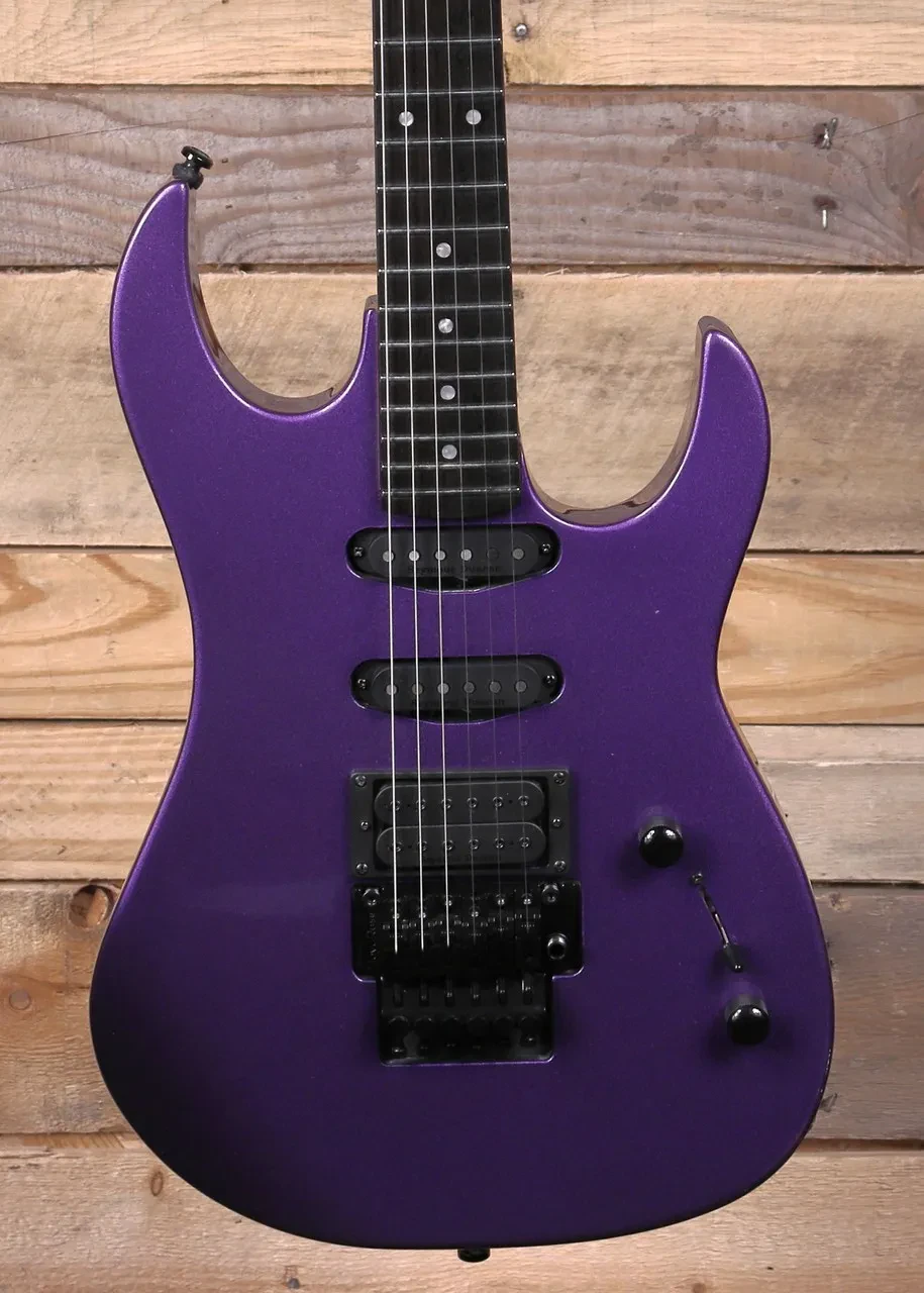 BC Rich ST3 Retro II Electric Guitar Candy Purple w/ Floyd Rose