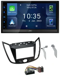JVC DAB Bluetooth MP3 USB 2DIN Autoradio für Ford Kuga (DM2, ab 2013)