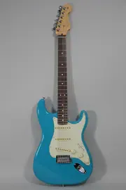 Электрогитара Fender American Pro II Stratocaster Miami Blue w/case USA 2021