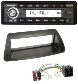 Continental USB 1DIN AUX DAB MP3 Autoradio für Fiat Bravo Brava Marea Marea-Week