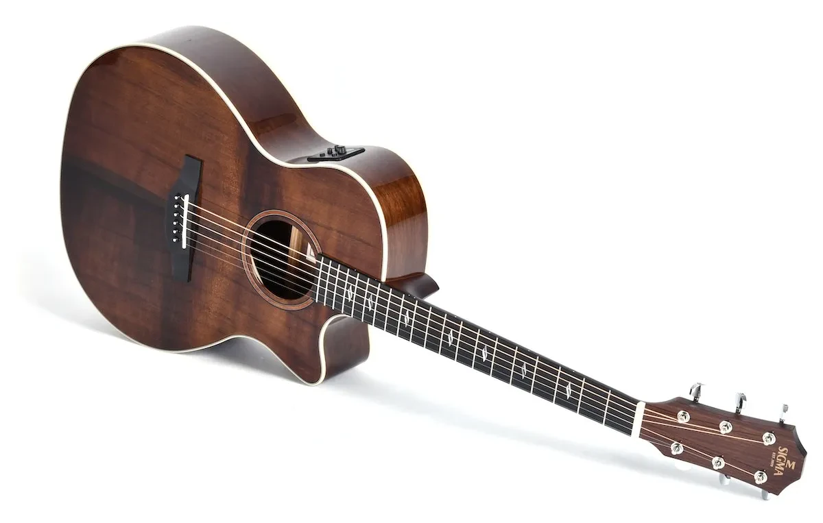 SIGMA GUITARS GWCE-2-BKW Elektro-Akustik-Gitarre