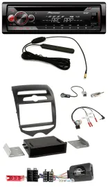 Pioneer CD USB Lenkrad DAB MP3 Autoradio für Hyundai ix20 ab 2010 man. Klima