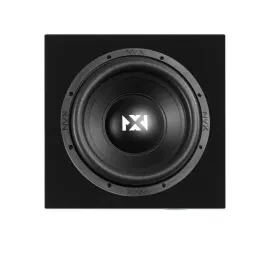 NVX ESW104 250W RMS Single 4-Ohm 10" Subwoofer with Enclosure (MDFS10)