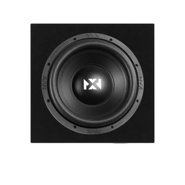 NVX ESW104 250W RMS Single 4-Ohm 10" Subwoofer with Enclosure (MDFS10)