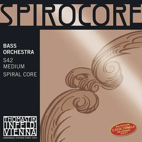 Одиночная струна для контрабаса Thomastik Spirocore 3/4 Size Double Bass Strings 3/4 Size A String