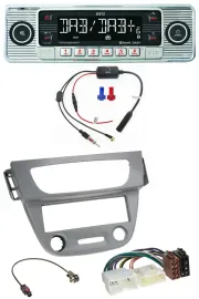 Dietz DAB USB MP3 Bluetooth Autoradio für Renault Megane 3 (12-14) - grau