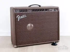 1962 Fender Vibrasonic Brown Panel Vintage Tube Amp 1x15 JBL D130F w/ Cover