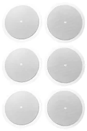 Б/У Потолочная акустика для ресторанов и баров JBL Control 26CT 6.5" 60W 70V (набор, 6 шт)