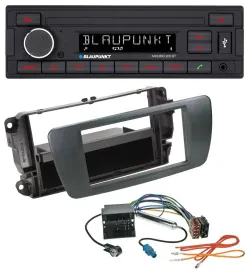 Автомагнитола Blaupunkt USB, AUX, Bluetooth, MP3, для Seat Ibiza (с 2008), чёрный