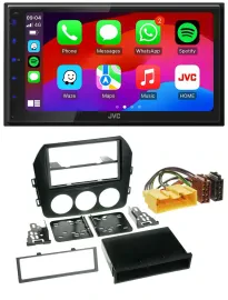 JVC Bluetooth USB MP3 2DIN DAB Autoradio für Mazda MX 5 (NC, ab 2008)