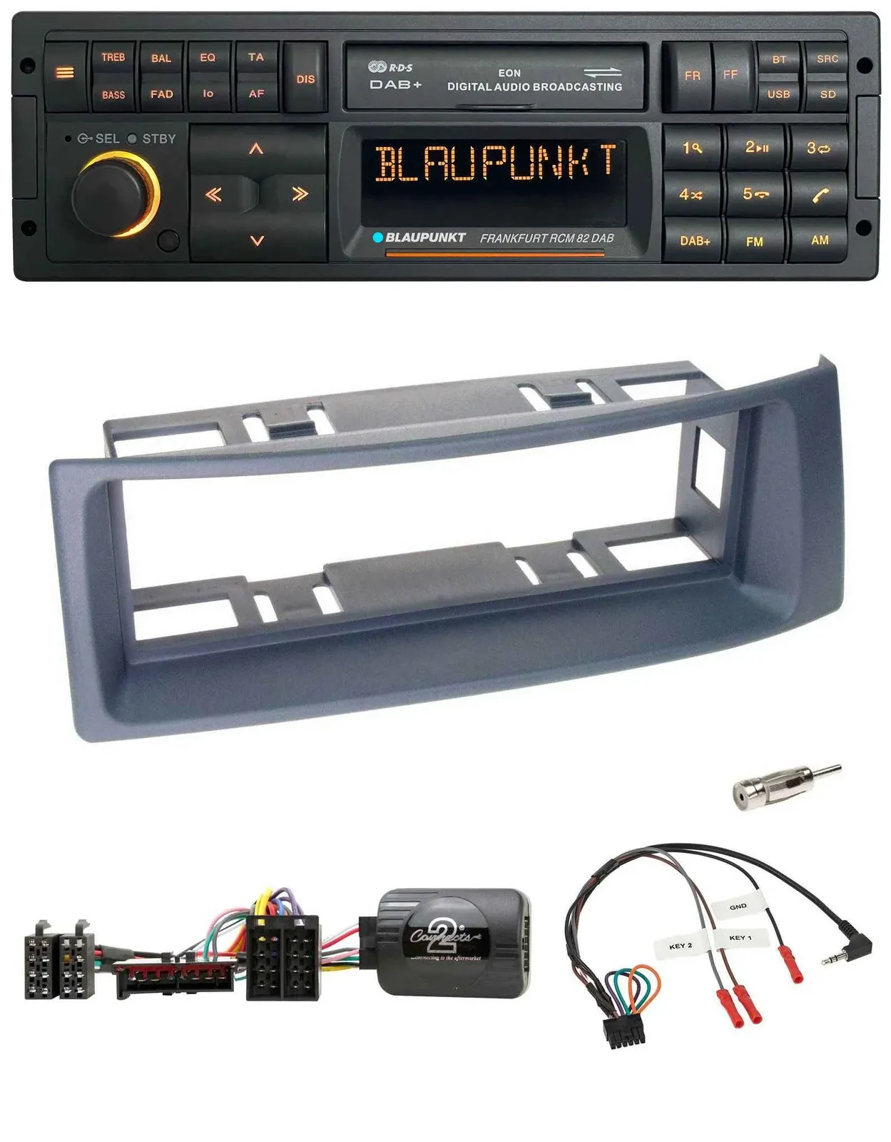 Blaupunkt USB DAB SD Lenkrad Bluetooth Autoradio für Renault Scenic Megane 1996-