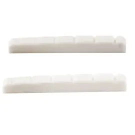 Порожек для электрогитары Musiclily MX1992WH-2 для Fender Strat/Tele, белый (набор, 2 шт.)